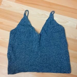 Cute blue/grey crop - free with purchase